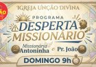 UNIÃO WEB TV LANÇA PROGRAMA “DESPERTA MISSIONÁRIO” COM FOCO EM FÉ E PROPÓSITO
