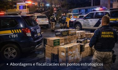 Ações integradas reforçam combate ao contrabando na fronteira