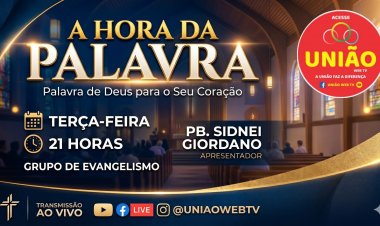 UNIÃO WEB TV ANUNCIA NOVA PROGRAMAÇÃO COM FOCO EM FÉ E PALAVRA DE DEUS
