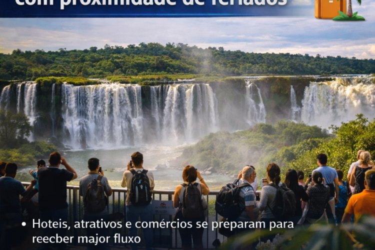 Movimento turístico cresce com proximidade de feriados