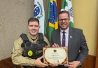 Câmara de Foz do Iguaçu homenageia autoridades da segurança pública
