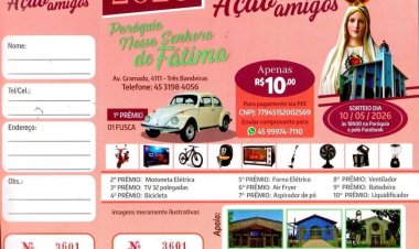 Festa da Padroeira Nossa Senhora de Fátima acontece no dia 10 de maio