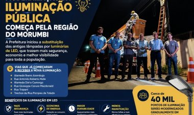 Foz do Iguaçu inicia modernização da iluminação pública com instalação de LED