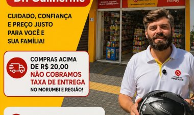 Farmácia Preço Justo oferece tele-entrega grátis no Morumbi e região em compras acima de R$ 20