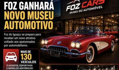 Foz do Iguaçu ganhará novo museu automotivo com mais de 130 veículos