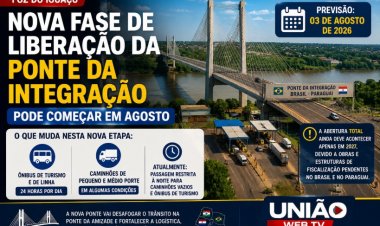 Nova fase de liberação da Ponte da Integração pode começar em agosto